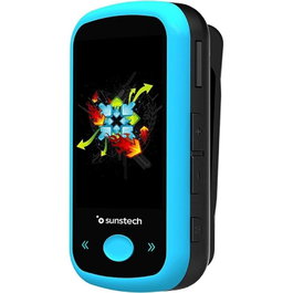 Sunstech Reproductor MP4 IbizaBT 8GB Pantalla 1.8" Radio FM Azul